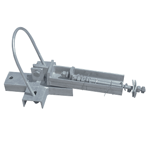 Galvanized Guy Wire Tensioner Assembly