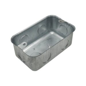 Rectangular Metal Knockout Box
