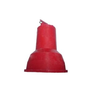 Red Bell Lamp Shade